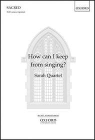 How Can I Keep from Singing? SSAA choral sheet music cover Thumbnail